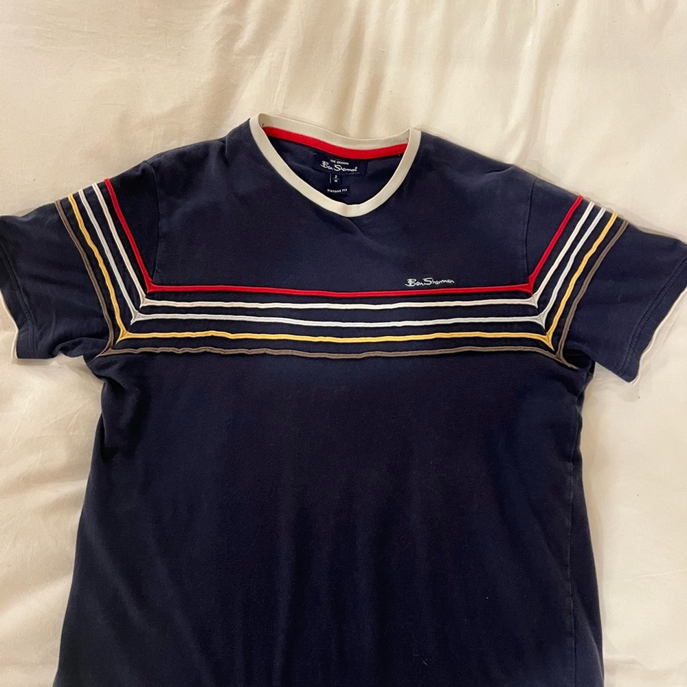 Ben Sherman T shirt Navy blue, Medium size